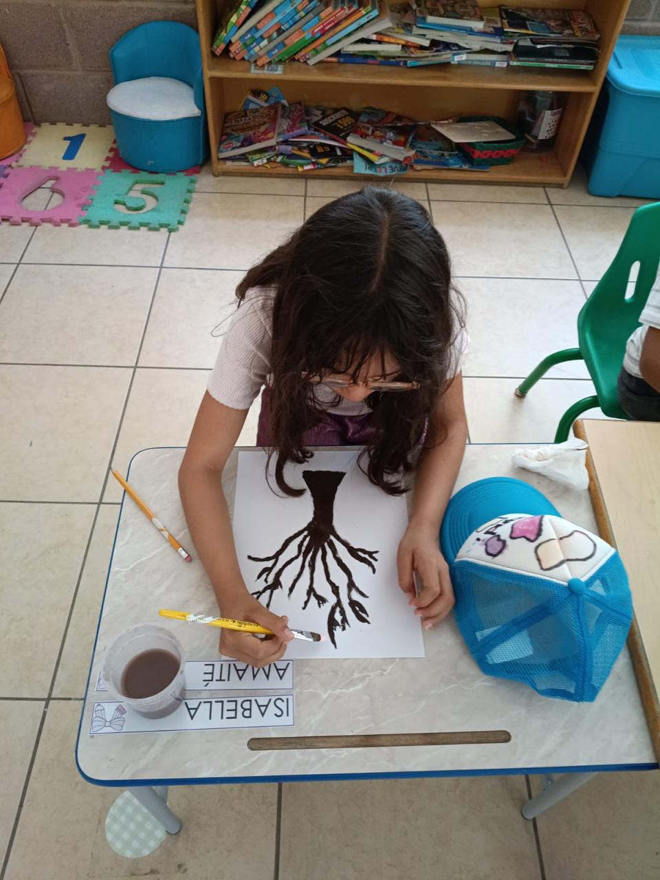 Niños en el curso